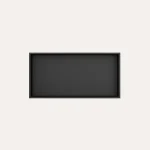 Niecka pozioma – czarny mat -  - BOCCO