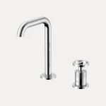 Bateria umywalkowa nablatowa z osobnym mieszaczem Nebis – chrom - Kolekcja Nebis - BOCCO