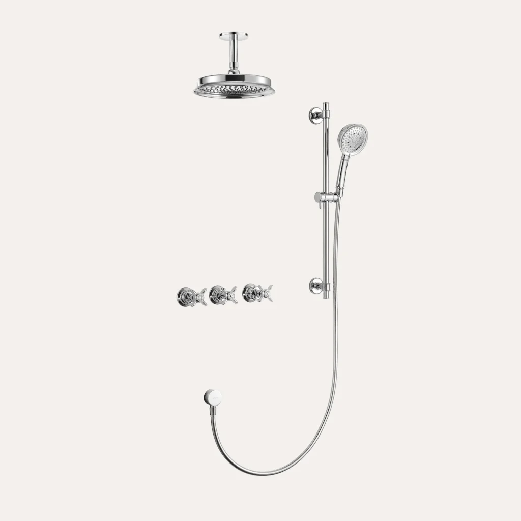 Zestaw prysznicowy podtynkowy Classic – chrom