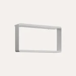 Półka wisząca pozioma – biały mat -  - BOCCO