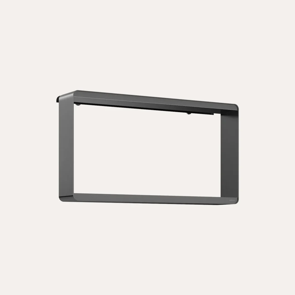 Półka wisząca pozioma – gun metal -  - BOCCO