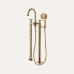 Bateria wannowa wolnostojąca Classic – złoto szczotkowane - Kolekcja Classic - BOCCO