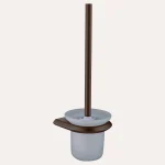 Szczotka WC Nebis – brąz szczotkowany - Kolekcja Nebis - BOCCO