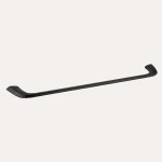 Wieszak na ręcznik pojedynczy Nebis – czarny mat - Kolekcja Nebis - BOCCO