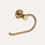 Uchwyt na papier toaletowy Classic – złoto szczotkowane - Kolekcja Classic - BOCCO