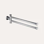 Wieszak na ręcznik podwójny Classic – chrom – Kolekcja Classic – BOCCO Wieszak na ręcznik podwójny Classic 48 cm – chrom