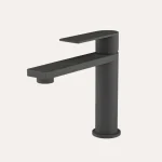 Bateria umywalkowa nablatowa niska Arcos – czarny mat - Kolekcja Arcos - BOCCO