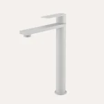 Bateria umywalkowa nablatowa wysoka Arcos – biały mat - Kolekcja Arcos - BOCCO