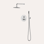 Zestaw prysznicowy podtynkowy Vellum - chrom - Kolekcja Vellum - BOCCO