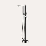 Bateria wannowa wolnostojąca Arcos – chrom – Kolekcja Arcos – BOCCO Bateria wannowa wolnostojąca Arcos – chrom
