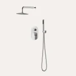 Zestaw prysznicowy podtynkowy Arcos – stal szczotkowana - Kolekcja Arcos - BOCCO