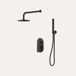 Zestaw prysznicowy podtynkowy Arcos – czarny mat - Kolekcja Arcos - BOCCO