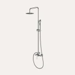 Zestaw prysznicowy natynkowy Arcos – stal szczotkowana - Kolekcja Arcos - BOCCO