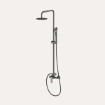 Zestaw prysznicowy natynkowy Arcos – gun metal - Kolekcja Arcos - BOCCO