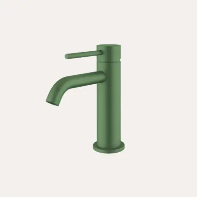 Bateria umywalkowa nablatowa niska Structa – sage green – Kolekcja Structa – BOCCO Wariant koloru
