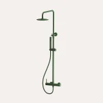Zestaw prysznicowy natynkowy Structa – sage green – Kolekcja Structa – BOCCO Zestaw prysznicowy natynkowy Structa – sage green