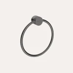 Wieszak na ręcznik Essia – gun metal – Kolekcja Essia – BOCCO Wieszak na ręcznik Essia – gun metal
