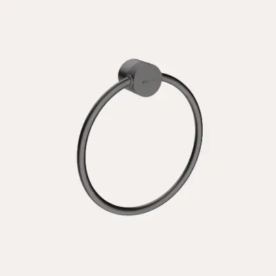 Wieszak na ręcznik Essia – gun metal – Kolekcja Essia – BOCCO Wieszak na ręcznik Essia – gun metal