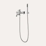 Bateria wannowa natynkowa Liora – chrom – Kolekcja Liora – BOCCO Bateria wannowa natynkowa Liora – chrom