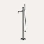 Bateria wannowa wolnostojąca Liora – gun metal – Kolekcja Liora – BOCCO Bateria wannowa wolnostojąca Liora – gun metal