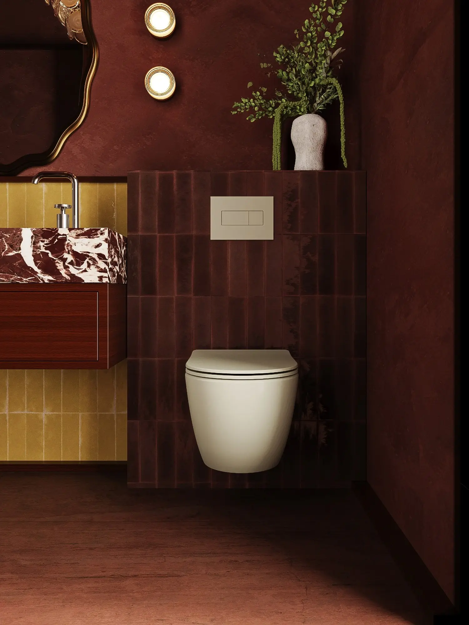 Misa WC Wave - beż