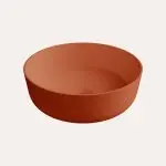 Umywalka OVAL z konglomeratu - terakota