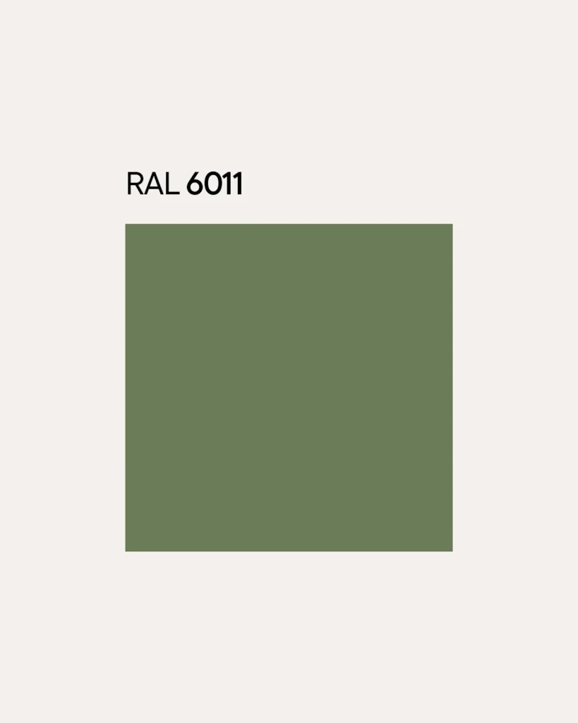 Umywalka nablatowa Frame prostokątna – sage green - Kolekcja Frame - BOCCO