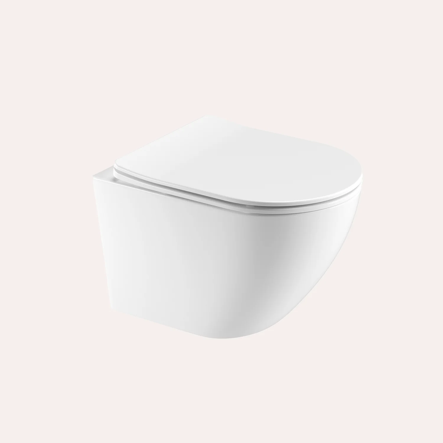 Misa WC Wave - biały połysk