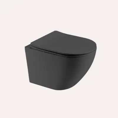 Misa WC Wave – czarny mat – Kolekcja Wave – BOCCO Wariant koloru