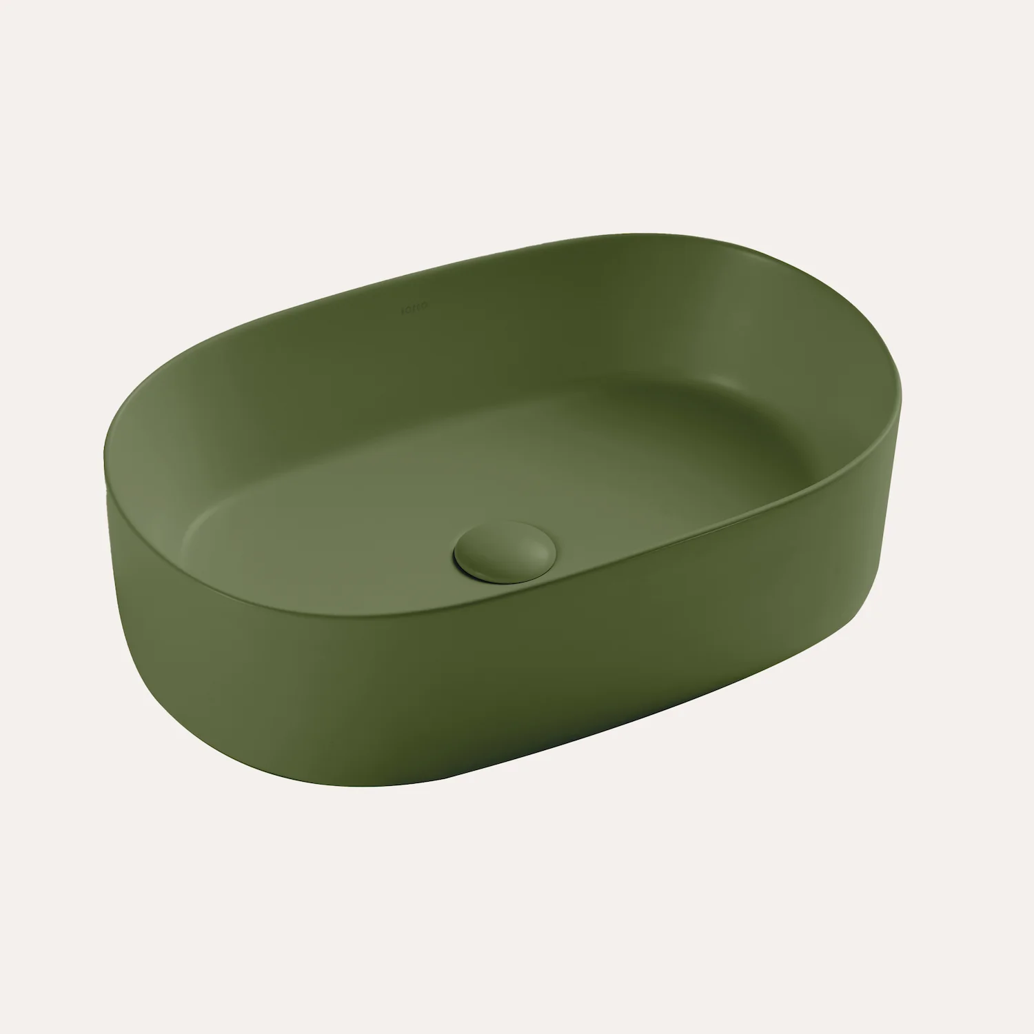 Umywalka nablatowa Charm - sage green