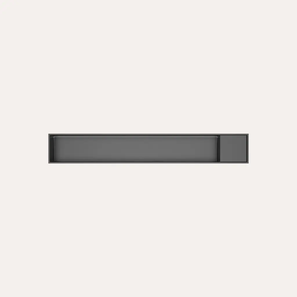 Niecka poziom Led 110 – gun metal Niecka poziom Led 110 – gun metal
