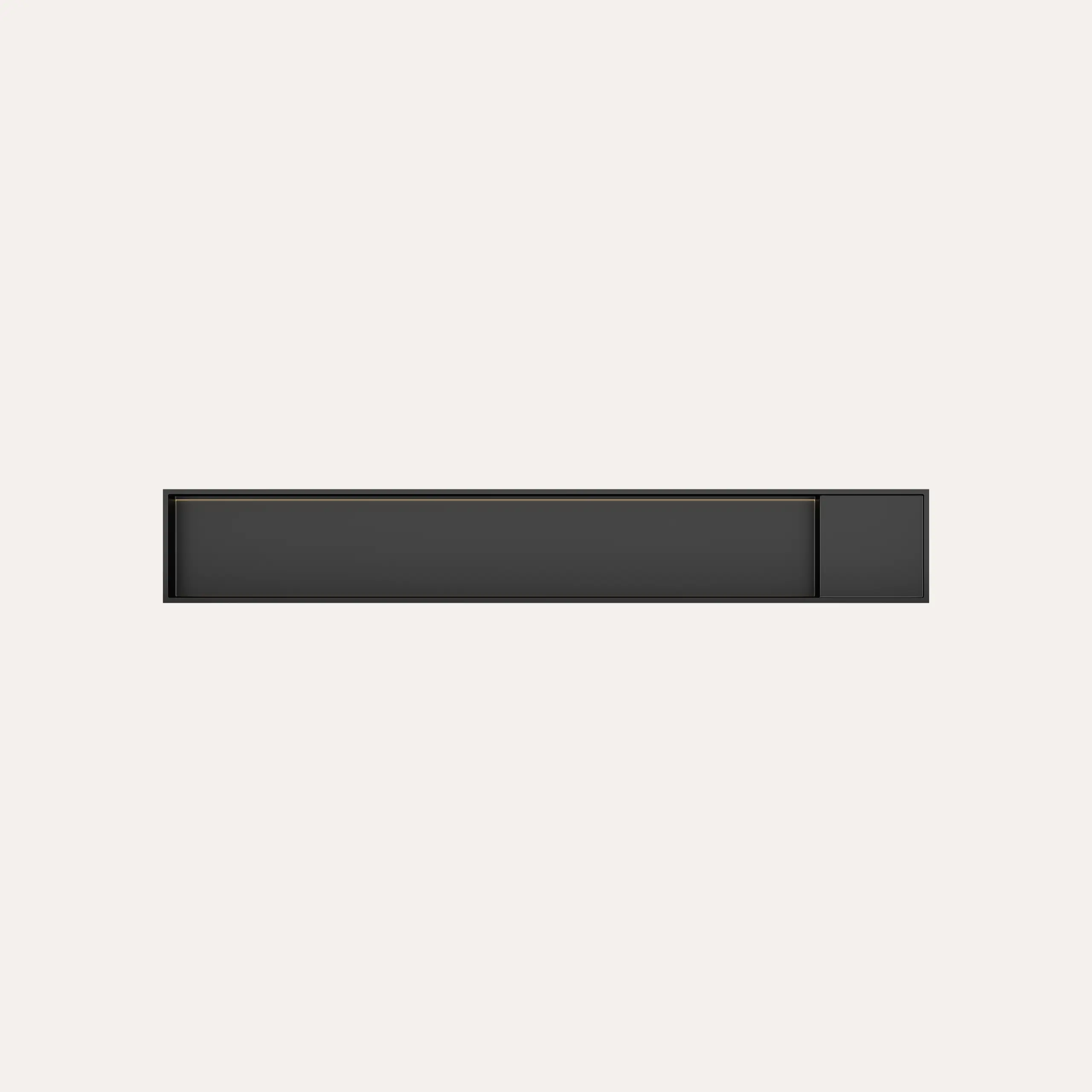 Niecka poziom Led 110 – czarny mat