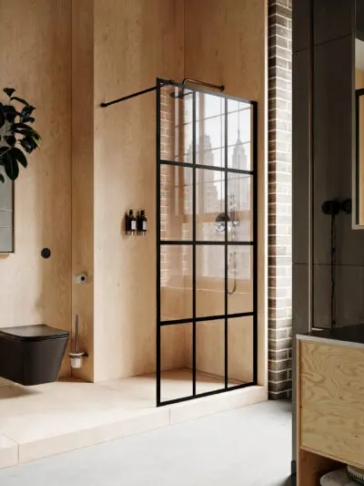 Walk-in Soho – czarny mat