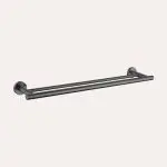 AC01STRGM-6 Wieszak na ręcznik podwójny Structa - gun metal