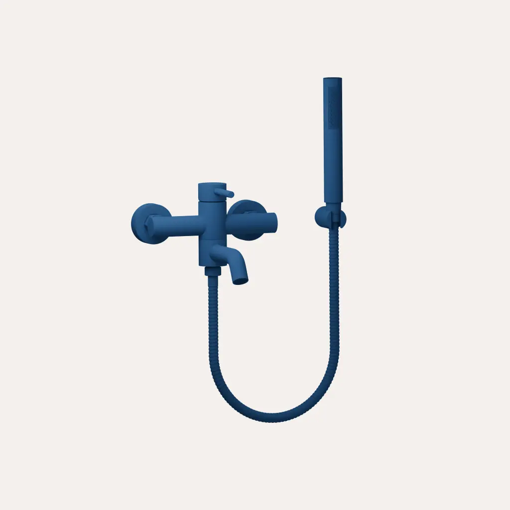 Bateria wannowa natynkowa Structa – cobalt blue Bateria wannowa natynkowa Structa – cobalt blue