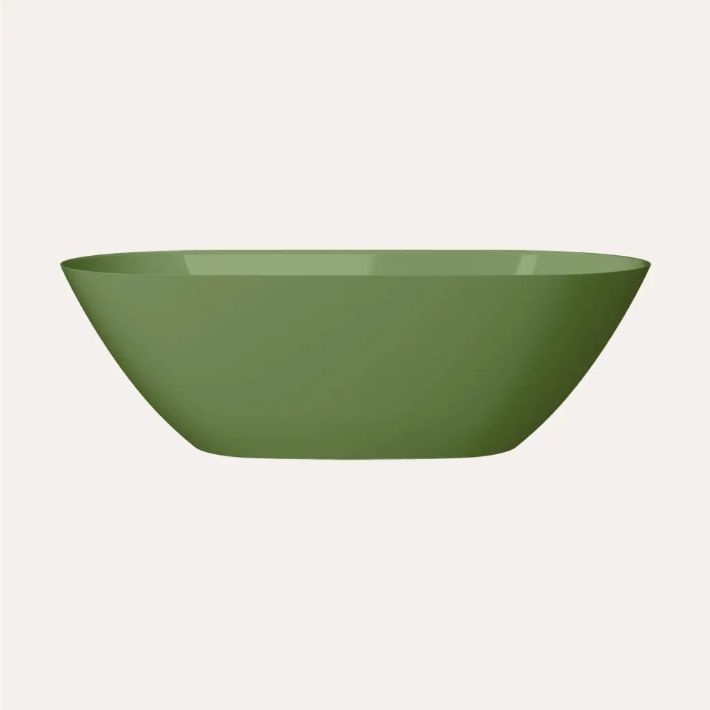 Wanna wolnostojąca NIRA z konglomeratu – sage green Wanna wolnostojąca NIRA z konglomeratu - sage green